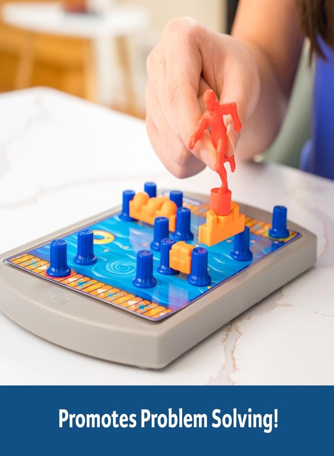 ThinkFun Obstacle Hero – Magnetic Logic Game | 40 Easy to Expert Challenges | Build Routes, Lift Obstacles, and Test Mental Agility |for Ages 8+ - Image 3