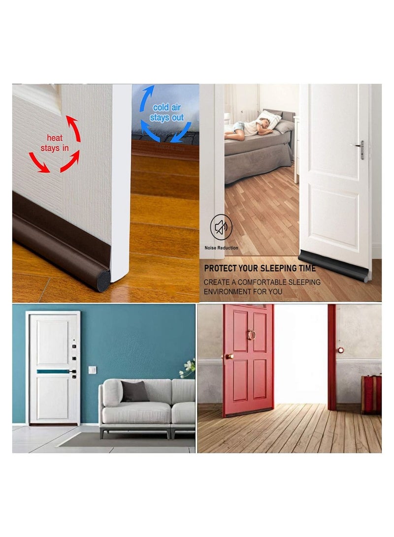3 CM Foam Bottom Seal Sound Proof Dust Proof Anti Cockroach Anti Insect Flexible Door Gap  - Image 1