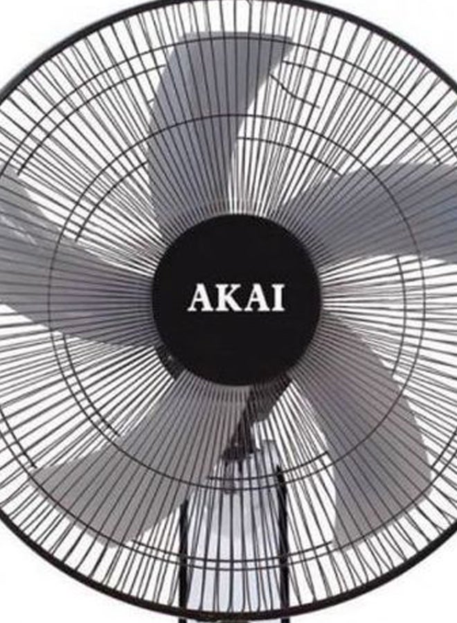 أكاي مروحة تُثبَّت على الحائط مع جهاز تحكم عن بعد بقدرة 60 وات 60 W Ak-Wf18R أسود/رمادي - Image 2
