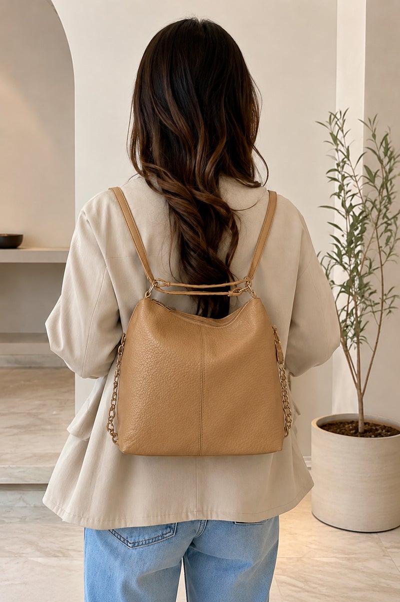Women's Large Hobo Shoulder Bag with Adjustable Strap - Image 2