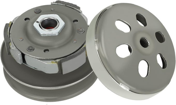 GY6 150CC Engine Rear Clutch Assembly Set 19 Spline for Auto Scooter ATV Go Kart Moped