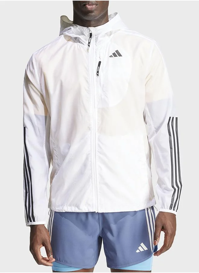اديداس جاكيت Own The Run 3-Stripes