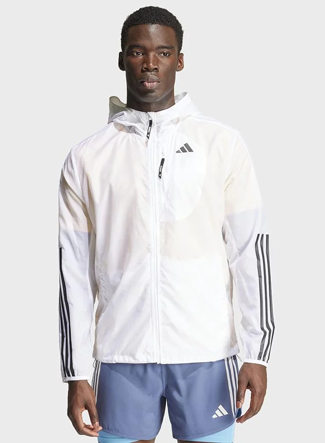 Adidas Own The Run 3-Stripes Jacket
