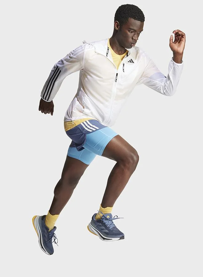 Adidas Own The Run 3-Stripes Jacket