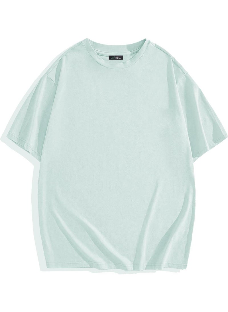 Unisex Oversize Basic T-Shirt Light Blue - pzsku/Z88E7D606B557FCB67C02Z/45/_/1741257109/f30b5078-cf52-4e17-ad5b-7df8e21ab73d