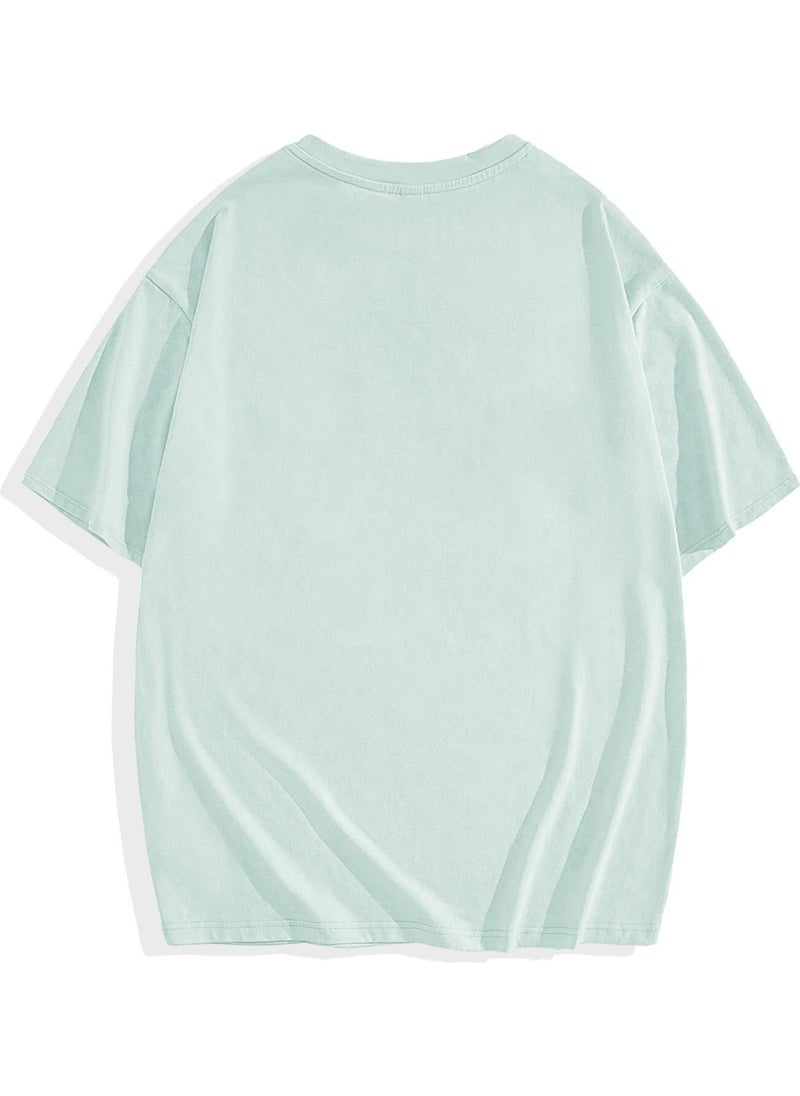 Unisex Oversize Basic T-Shirt Light Blue - pzsku/Z88E7D606B557FCB67C02Z/45/_/1741257111/aa5427e5-b805-472f-8055-a298a3277809