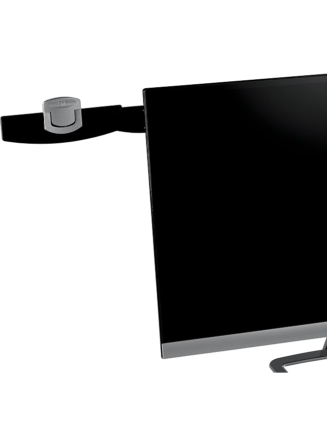 3M Monitor Mount Document Clip 30 Sheet Capacity Black Dh240Mb - Image 1