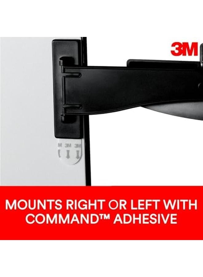 3M Monitor Mount Document Clip 30 Sheet Capacity Black Dh240Mb - Image 2