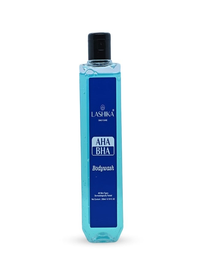 LASHIKA Daily Care AHA BHA Bodywash | With Goodness of Glycolic Acid, Citric Acid | Reduces Dark Spot & Hyperpigmentation - 200ML - Image 1
