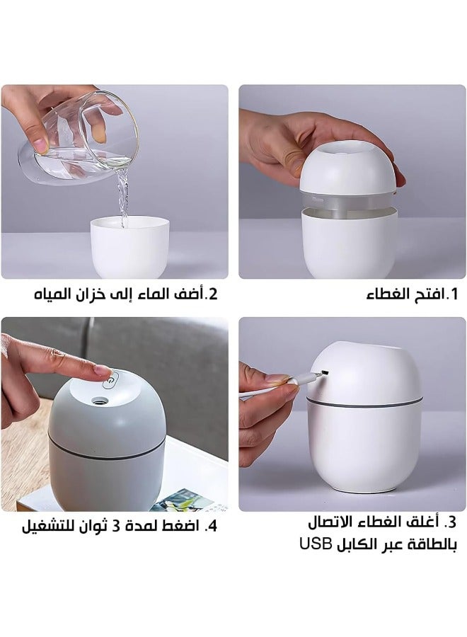 Perfume Diffuser With Fan & Lighting 250 Mm - Image 5