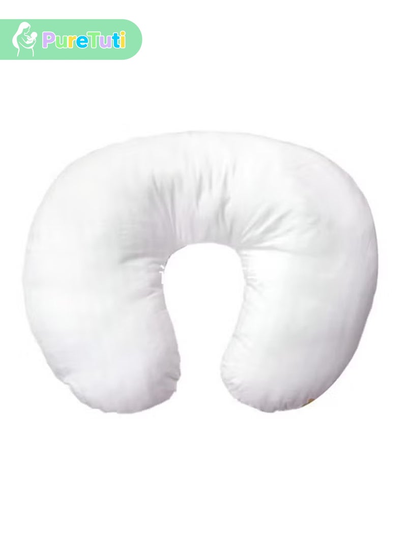 PureTuti U-Shaped Baby Head Support & Nursing Pillow – Adorable Animal Print with Removable Cover | Multi-Use Infant Neck Pillow for Feeding, Sitting & Tummy Time (0-12M) - Image 4