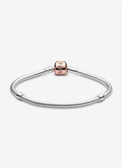 Pandora Violet Pandora Moments Marvel Logo Clasp Snake Chain Bracelet for Women 580702  - Image 3