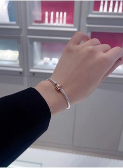 PANDORA Pandora Moments Marvel Logo Clasp Snake Chain Bracelet for Women 580702  - Image 5