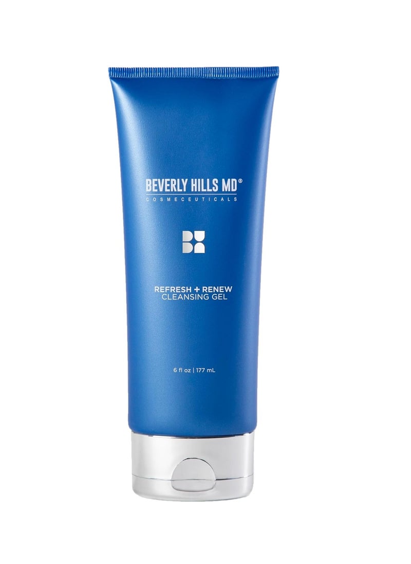 Beverly Hills MD Refresh + Renew Cleansing Gel - Facial Cleanser for Hydrating and Brightening Appearance of Aging Skin - Exfoliation Formula for Skin Complex Rejuvination - For a Youthful Glow - pzsku/Z88E822E1523AF99988EEZ/45/_/1740060462/f0aab390-cd21-44c0-9f3d-d2ca338f71eb