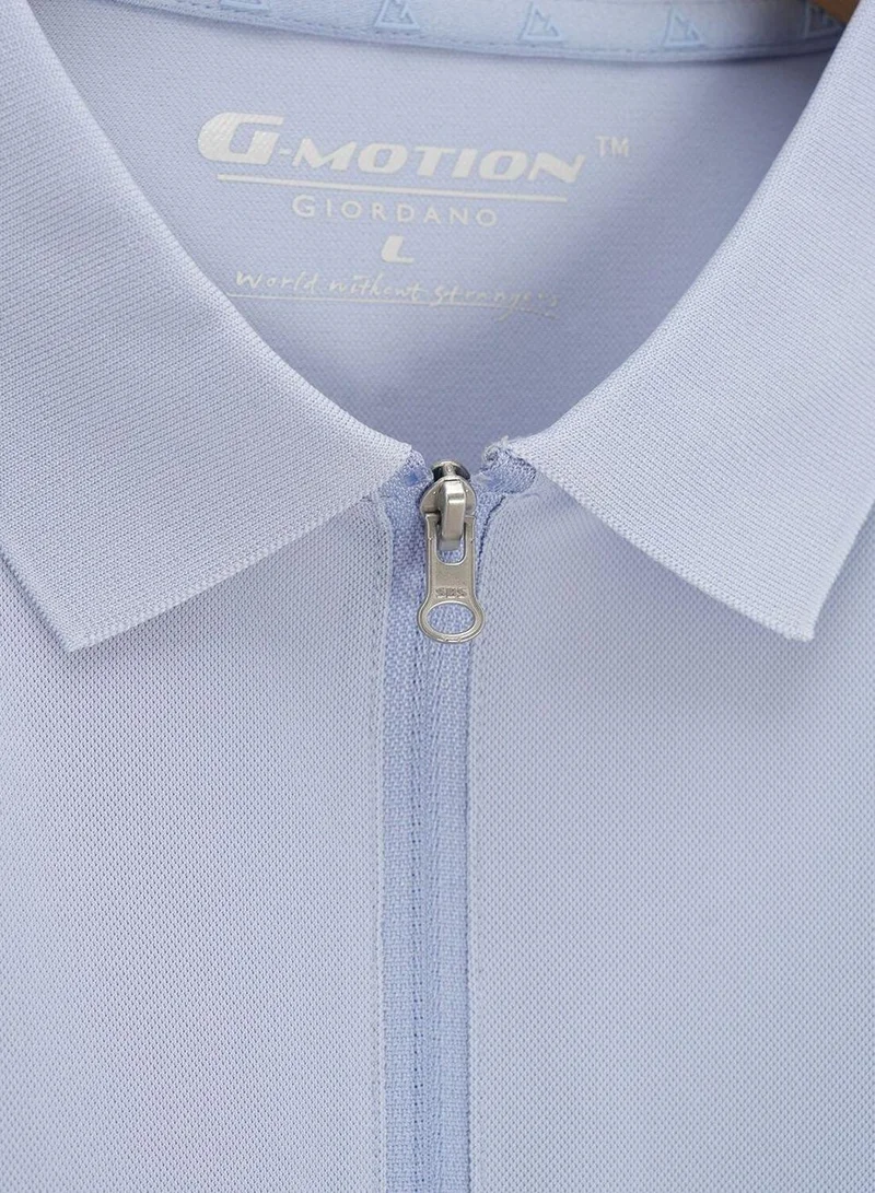 Giordano  Men's G-Motion Zipper Polo for Men | Best Price UAE
