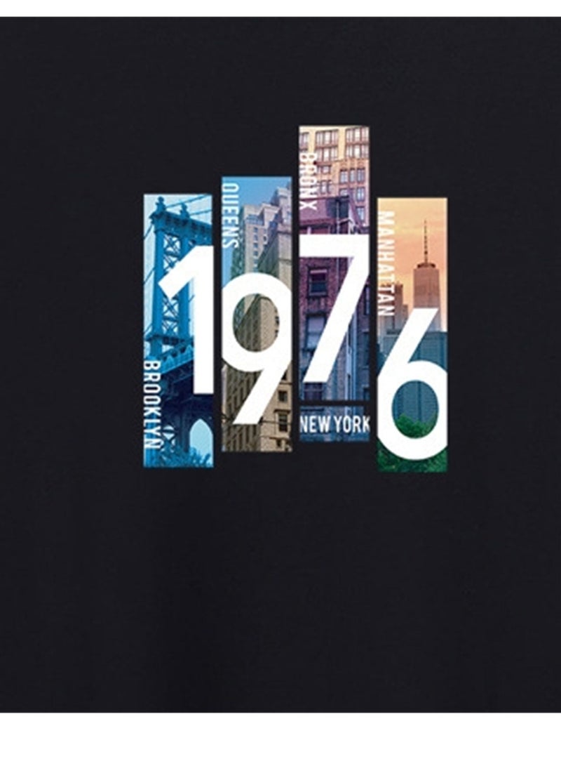 New Men's Short Sleeve Summer Men's Short T-Shirt Printed Short Sleeve - Image 2