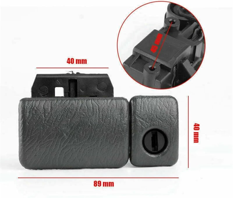 Wivplex Glove Box Lock Handle Replacement - Image 2