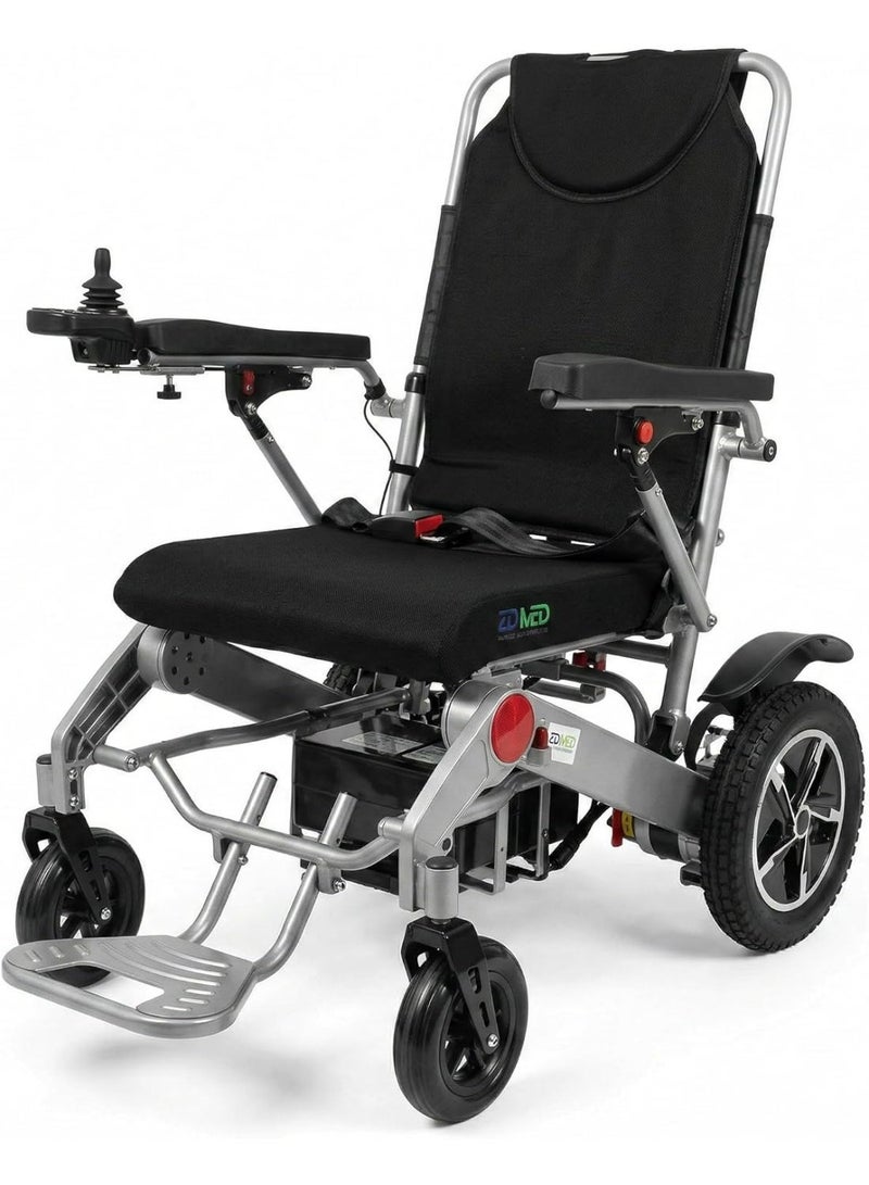ZidMed Electric Wheelchair – Electric Foldable with Remote Control - Image 1