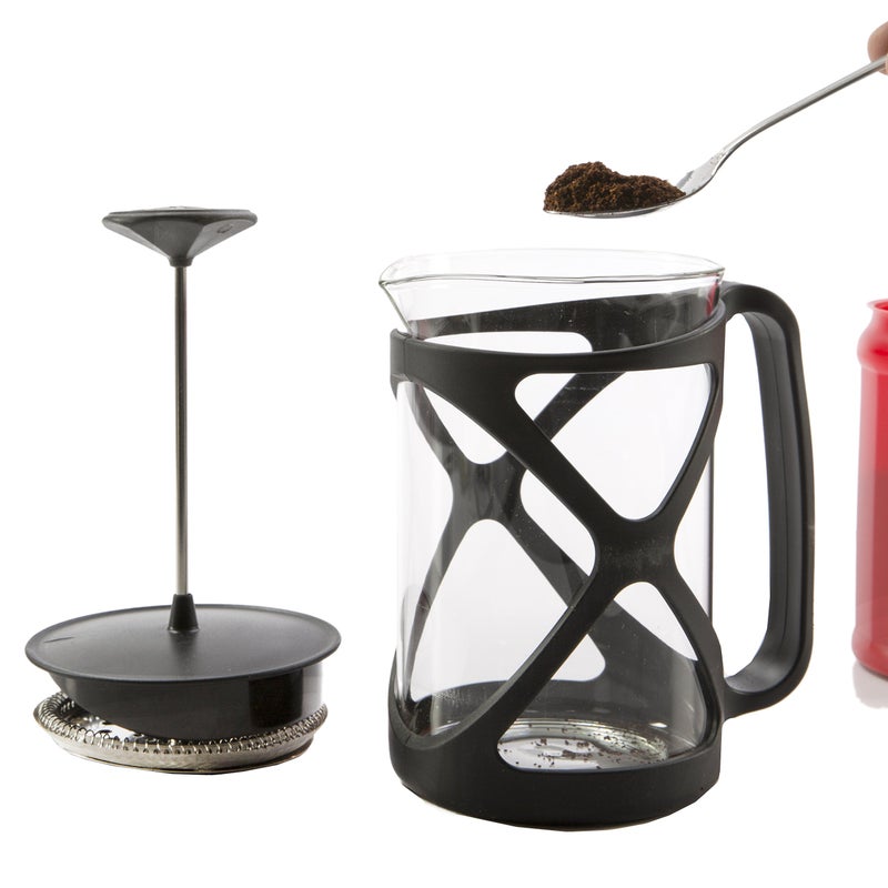 Primula 6CUP Tempo Rich, Non-Bitter Coffee-French Press Design-Easy to Use-Makes 6 Cups-Black - Image 3