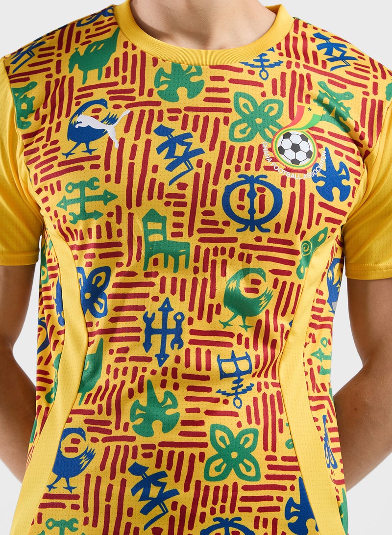PUMA Ghana Prematch Jersey - Image 3