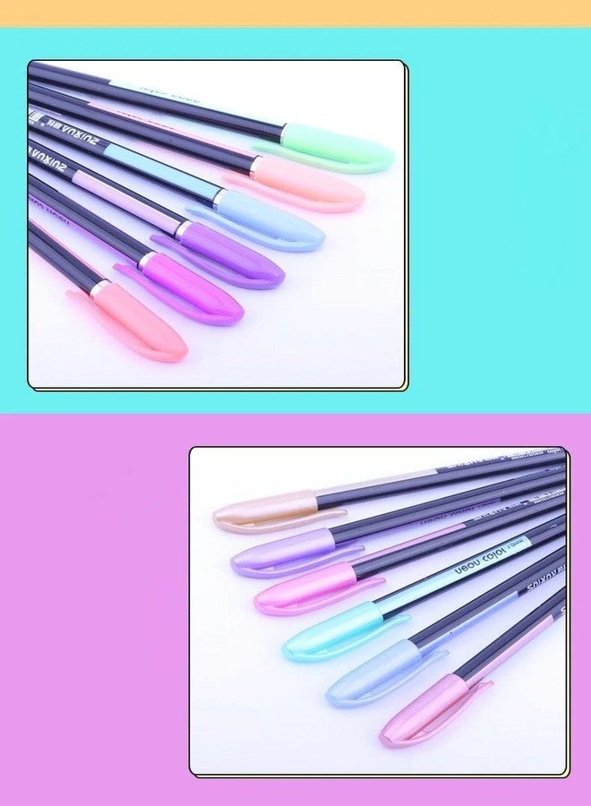 KRAFTMASTERS� 36 Pcs Glitter Gel Pens For School Office Adult Coloring Book Journals Drawing Doodling Art Markers - Image 5