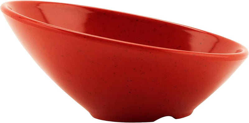 GET B788RSP Angled Cascading Serving Bowl for Salads Rice and Dessert 16 Ounce  8 Red - Image 5