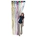 Fun Express Metallic Rainbow Fringe Curtains for Party 1 Piece Party Decor Door Decor Door Borders Curtains - Image 3