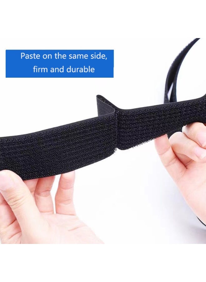 Generic Hook and Loop Straps with25Buckles Adjustable Cable Straps Free Cut Reusable Nylon Securing Cord Ties for Organizer or Storage (2cm x 5meter)  - Image 5