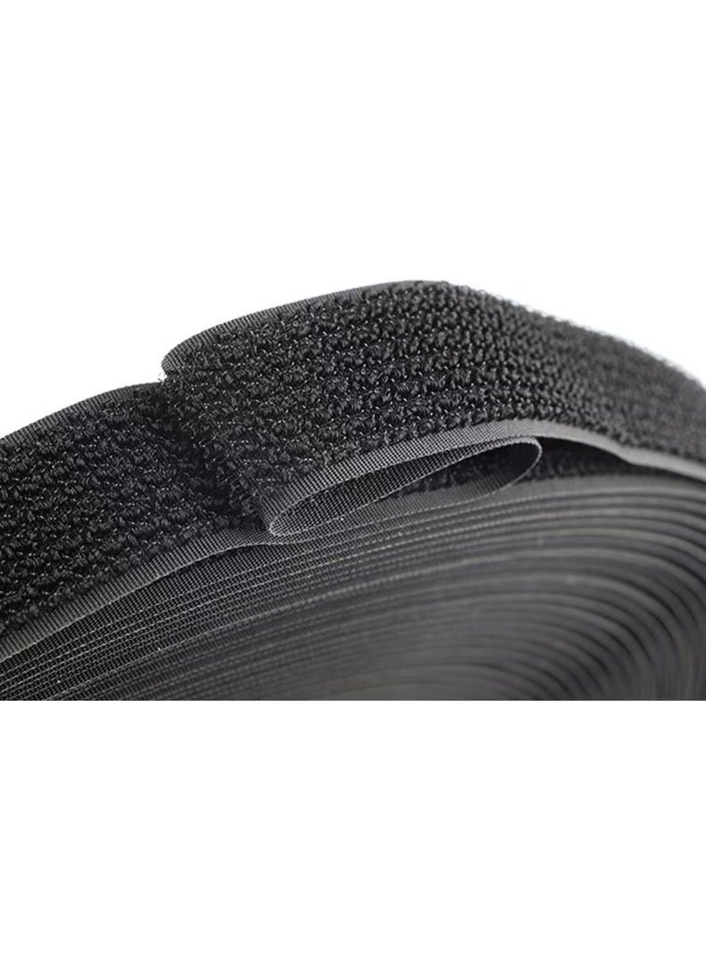 Generic Hook and Loop Straps with25Buckles Adjustable Cable Straps Free Cut Reusable Nylon Securing Cord Ties for Organizer or Storage (2cm x 5meter)  - Image 4
