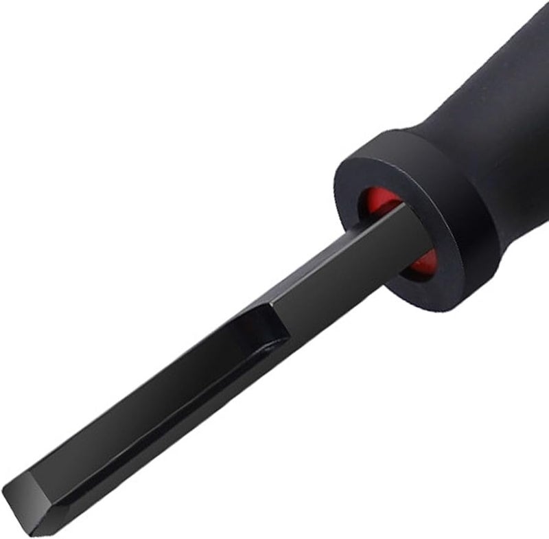 8mm Corner Mortise Chisel 90 Degree Right Angle 2.76 Inch Cutting Depth CRV Steel - Image 3