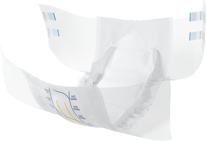 Abena Premium Adult Diapers Abena Slip Disposable Incontinence Briefs Heavy Absorbency Level 3 Medium 46 Count - Image 4