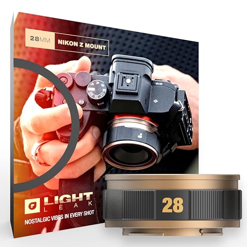 PolarPro LightLeak Lens 28mm - Dispo Film Look for Digital Cameras | Adjustable Light Leak Ring, Fixed F/11 Aperture – Vintage Disposable Looks w/Soft Focus, Grain & Lens Flares – for Nikon Z Mount - Image 1