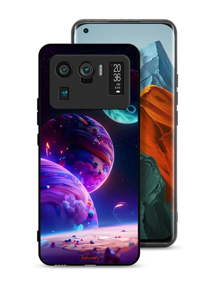Tolwak Xiaomi Mi 11 Ultra Protective Case Cover Planet Pattern - Image 1