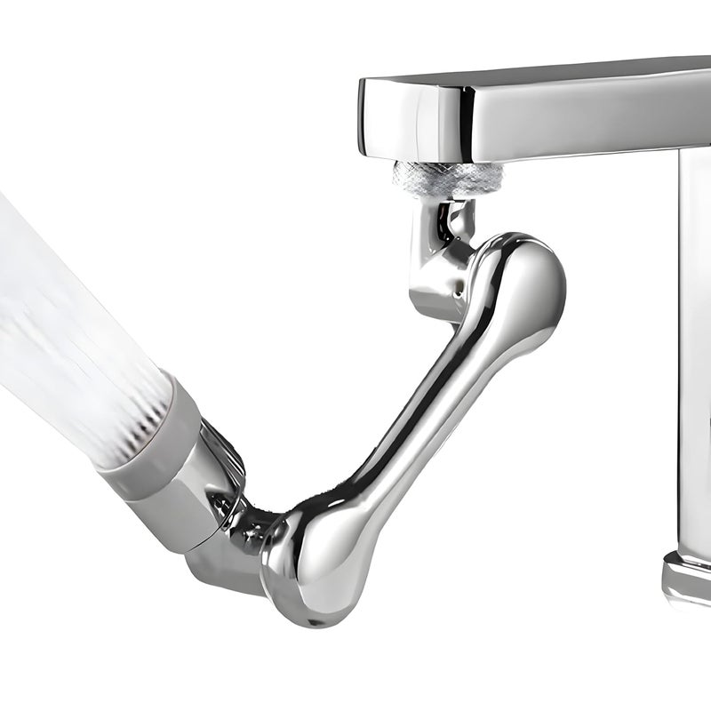 NEW WARE 1080 Degree Rotate Flexible Magic Aerator Dual Flow Water Nozzle Faucet Spout Shower Aerator BathroomKitchen Tap - Image 1