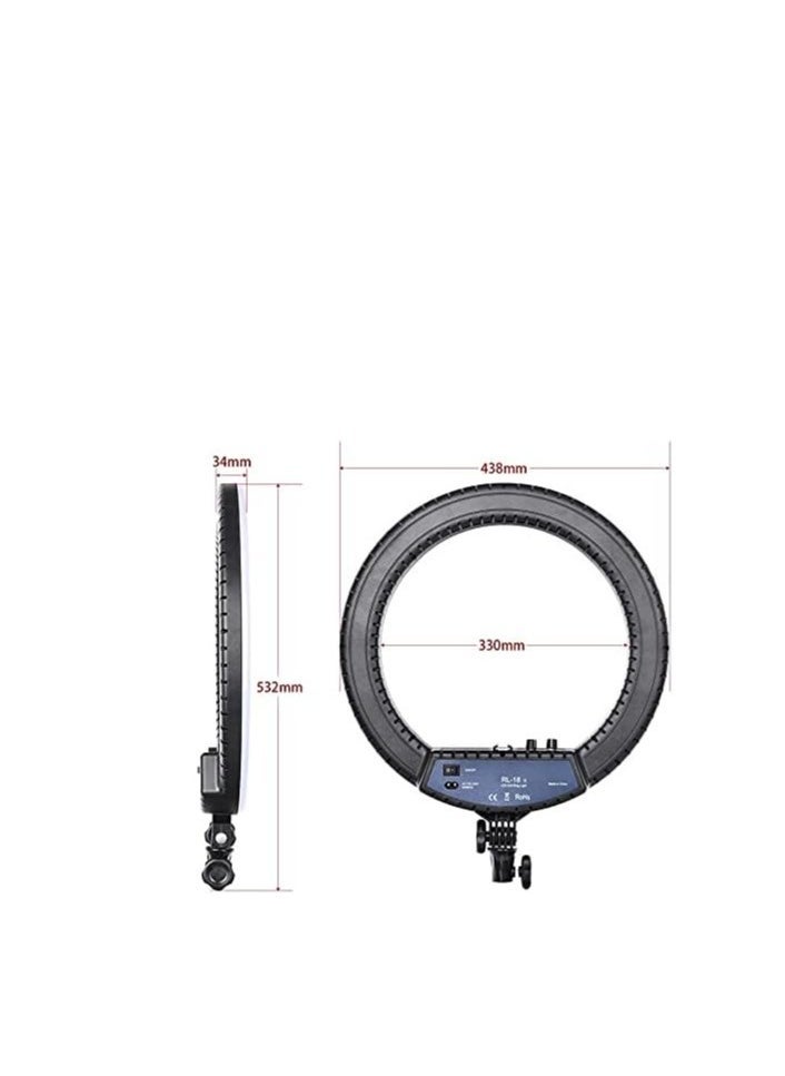 Mohrim RL-21 Ring Light: Flexible Brightness and Color Temperature for Perfect Lighting Anytime - Image 2