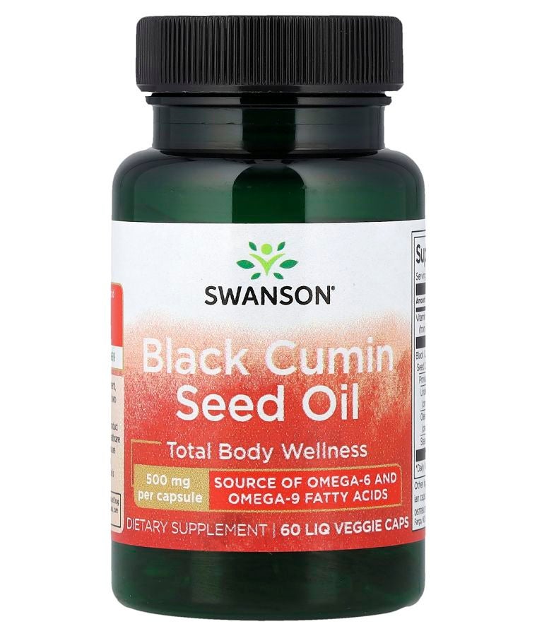 SWANSON Black Cumin Seed Oil 60 Liq Veggie Caps
