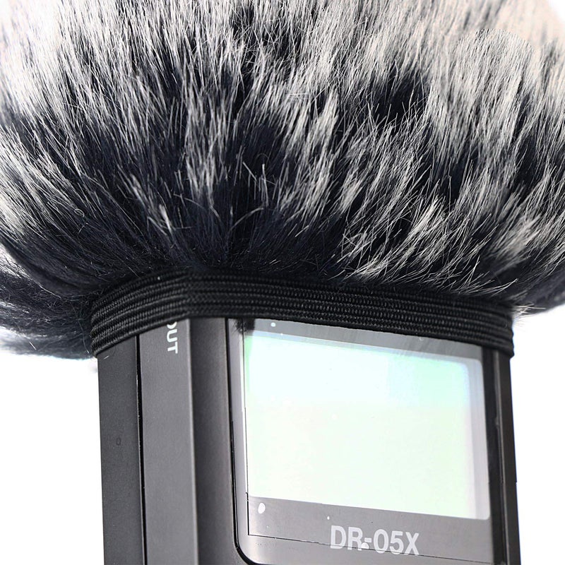 SUNMON Outdoor Microphone Windscreen for DR 05X DR 05 Mic Recorders,Furry Tascam Windscreen Cover by SUNMON - Image 4