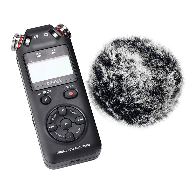SUNMON Outdoor Microphone Windscreen for DR 05X DR 05 Mic Recorders,Furry Tascam Windscreen Cover by SUNMON - Image 5