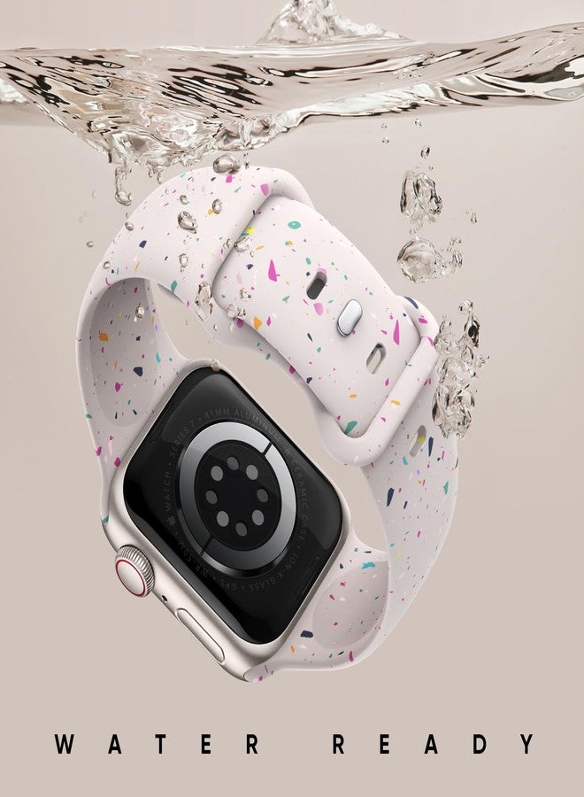 Knossen Sports Silicone Bands Compatible with Apple Watch Bands 38mm 40mm 41mm - Image 3