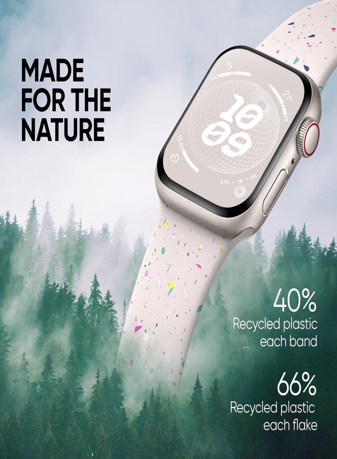 Knossen Sports Silicone Bands Compatible with Apple Watch Bands 38mm 40mm 41mm - Image 2