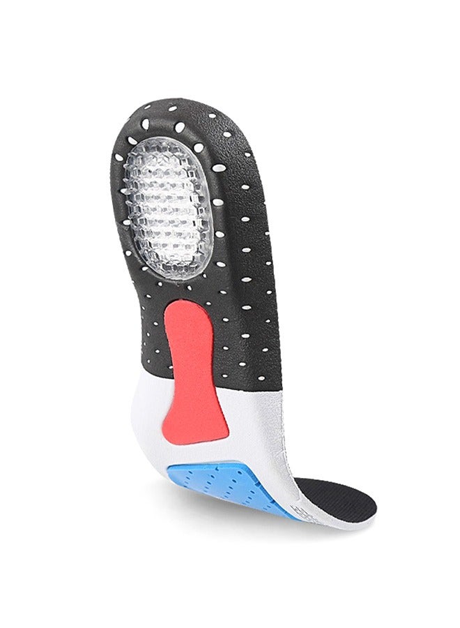Sports insole for men, silicone shock-absorbing insole, sweat-absorbing and breathable EVA cushion - Image 2