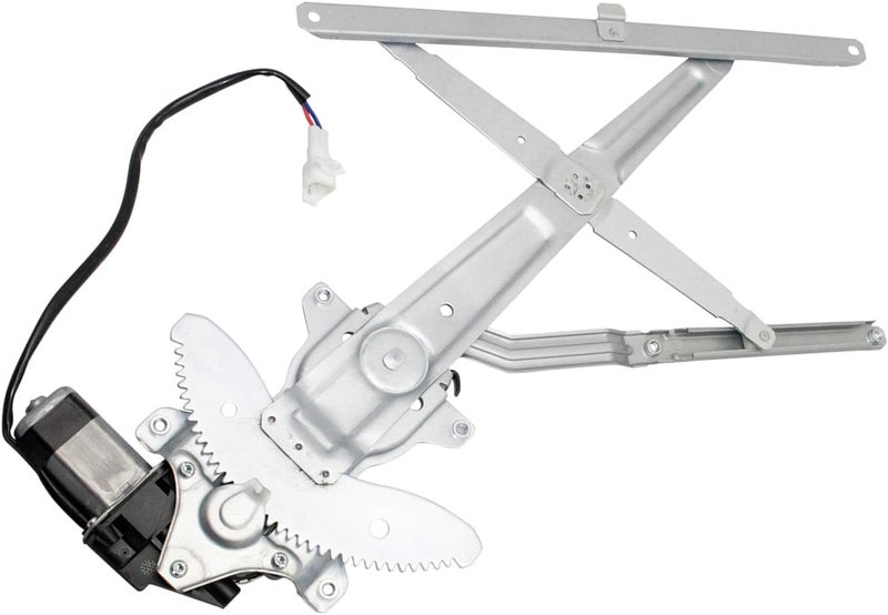 TRQ Front Power Power Window Regulator & Motor Assembly Set Compatible with 1995-2004 Toyota Tacoma TO1350132 TO1351132 - Image 5