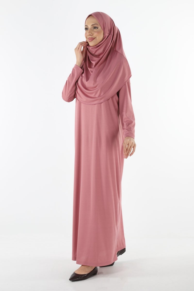 Plistre 2133_One Piece Non-Slip Headscarf Prayer Hijab Dress  - Image 2