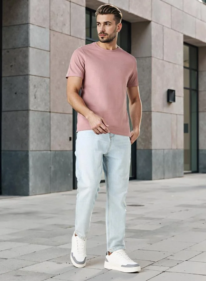 ايكونيك تيشيرت أيقوني بنقشة الفشار