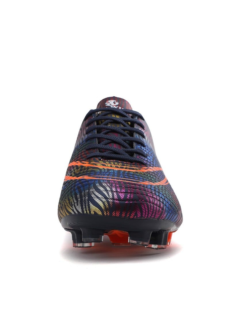 SKY WING Men's Soccer Shoes Cleats Professional High-Top Breathable Athletic Football Boots Sneakers for Outdoor Indoor - Image 3