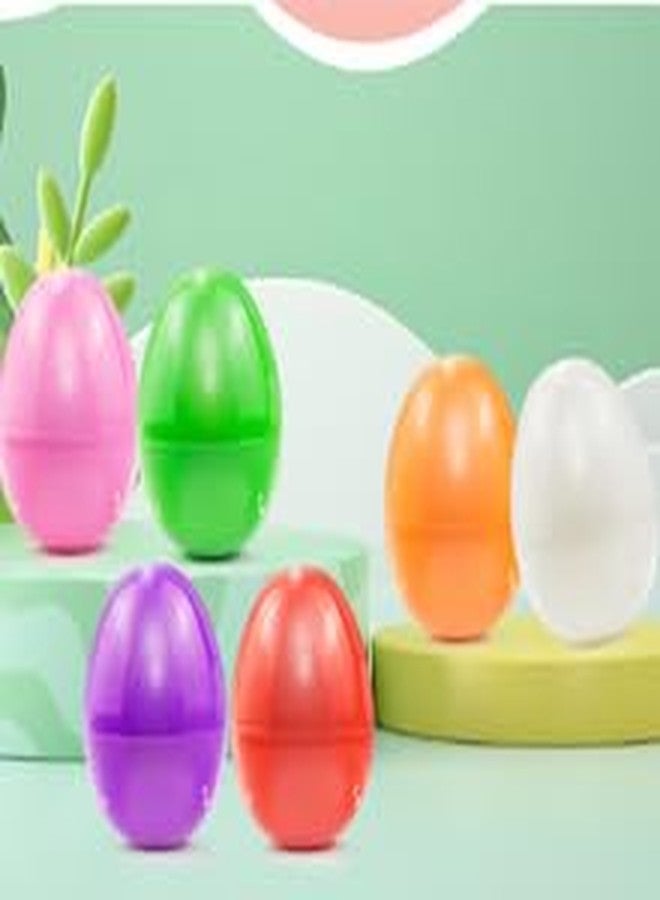 Nyicey 24 Fillable Plastic Easter Egg Hunt Party Supply Pack - 2.5" Assorted Color Plastic Eggs - Image 3
