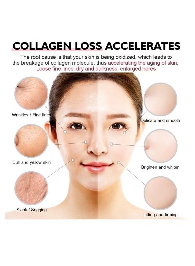 Vibrant Glamour Retinol Skin Moisturizing Whitening Cream ,Anti-Wrinkle, Anti-Aging,Brightening and Lightening,Pores Repair Lighten Sensitive Area Dark Spots Hyaluronic Acid Active Retinol Added 30g - Image 4