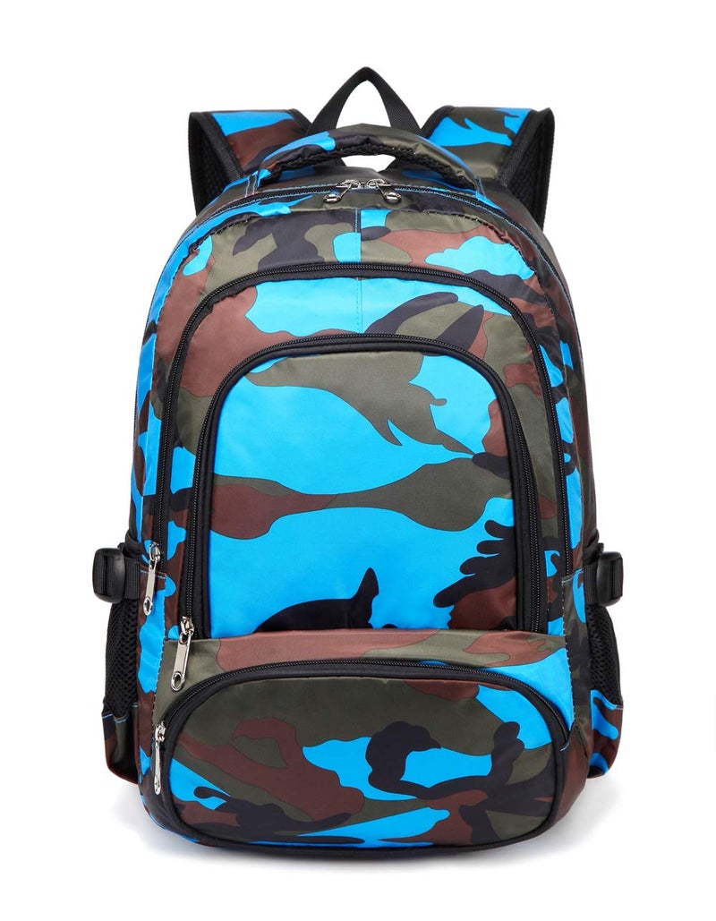 BLUEFAIRY tung tung tung sahur Children Backpack Schoolbag Teen Student School Book bag with Lunch Box Pen Case 3 in 1 for Kids - Image 1