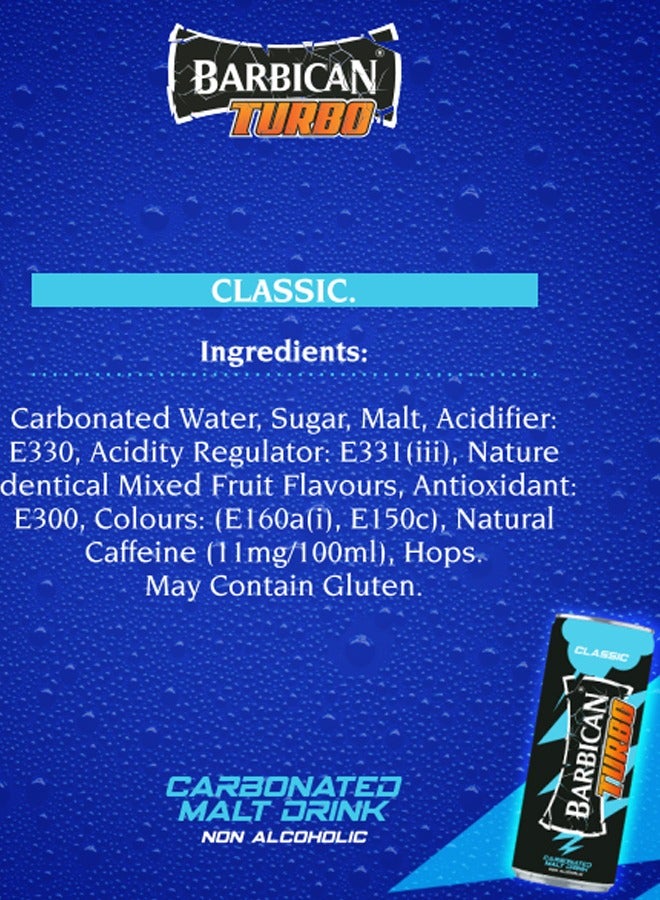 Barbican Turbo Classic Malt In Can 240ml - Image 3