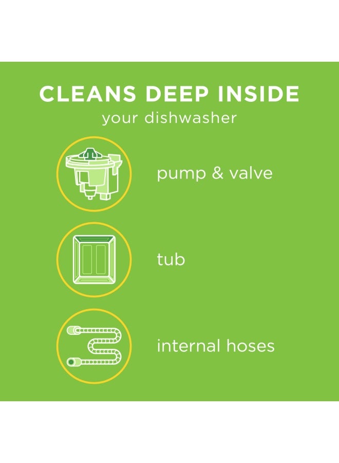 Affresh W10549851 Dishwasher Cleaner 6 Tablets Formulated to Clean Inside All Machine Models  Count - Image 4